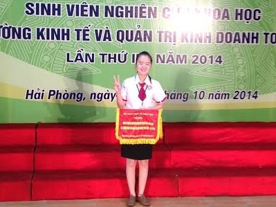 Cao Lê Hạnh Nguyên, future scientifique vietnamienne